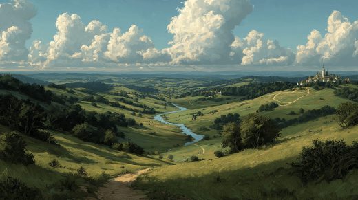 Rolling Green puzzle preview